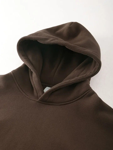 Sudadera con Capucha Extra Grande para Hombre, 100% Algodón, Gruesa (420g), con Estampado Digital de Patrón Sólido, Antiarrugas, de Secado Rápido y Antiretracción - Product Image 2