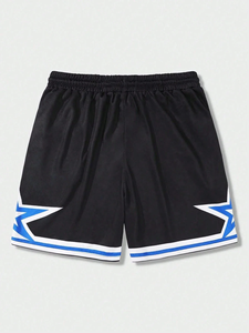 Nuevos pantalones cortos de baloncesto de verano para hombre, transpirables, absorben el sudor, de secado rápido, pantalones cortos sueltos para gimnasio, playa, deportes al aire libre, pantalones cortos de moda. - Product Image 4