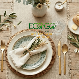 Eco2go Vietnam Custom Seagrass <b>Placemat</b> Handmade Dining Table Mat Round Oval <b>Rectangle</b> Wholesale OEM - Product Image 4