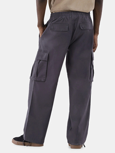 Men's Relaxed Fit <b>Cargo</b> <b>Pants</b> with Multi Pocket Storage, Soft Cotton Material and Comfortable Style for Travel and <b>Work</b> - Product Image 4