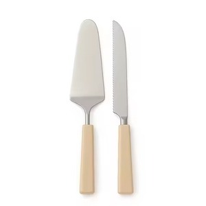 Elegant Wedding Dessert Collection Metal <b>Cake</b> <b>Server</b> and Knife for Celebration Service - Product Image 6