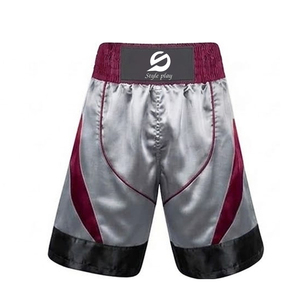Uniformes de Boxeo de Satén de Poliéster de Alta Calidad con Logotipo Personalizado, Conjunto de Uniformes de Boxeo para Adultos en Venta en Línea - Product Image 6
