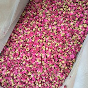 Meilleures ventes 2026 Boutons de roses séchées de qualité supérieure pour la préparation de thés, ingrédient alimentaire, pétales roses de source propre, arôme riche - Product Image 2