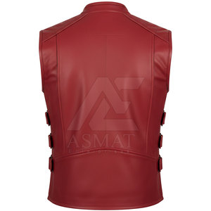 Chaleco de Motocicleta de Cuero para Hombre de Alta Calidad, Precio al por Mayor, Buen Material, Chaleco de Motocicleta 2026 - Product Image 6