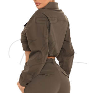 Chaquetas cortas elegantes y a la moda para mujer, diseño superior, ligeras. - Product Image 6