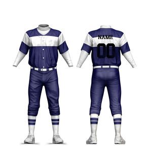Maillots de baseball personnalisés OEM pour équipes, respirants, grandes tailles, Pakistan, manches courtes, 100 % polyester, logo frontal, prix compétitif - Product Image 6