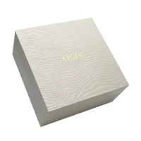 Boîte en papier personnalisable, écologique et portable avec couvercle rabattable, plateau en pulpe moulée pour cosmétiques, rouges à lèvres, crèmes, huiles essentielles, crème pour le visage