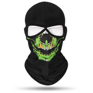 Masque de ski intégral personnalisé avec logo, haute qualité, anti-UV, cache-cou, balaclava, 100% coton, imperméable, séchage rapide, respirant, 3D - Product Image 5