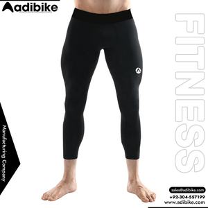 Mallas de compresión 3/4 personalizadas al por mayor con MOQ bajo para fitness - Product Image 3