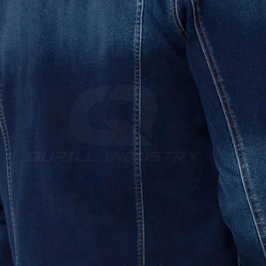 Durable <b>Lightweight</b> Men's Winter <b>Denim</b> Jeans <b>Jacket</b> with Front Logo Windproof & Breathable Casual Stylish Design - Product Image 6