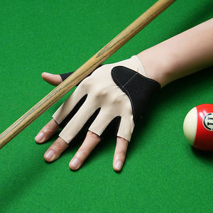 Guantes de Snooker con Diseño Más Popular para Hombre, Guantes de Billar de 5 Dedos con Patrón de Buena Calidad, Más Vendidos - Product Image 6