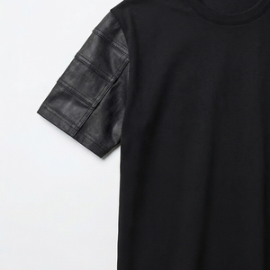 เสื้อยืดผู้ชายพิมพ์ลายโลโก้ตามสั่ง ผ้าฝ้าย 100% คุณภาพสูง ระบายอากาศได้ดี ทรงโอเวอร์ไซส์ สไตล์ลำลองสำหรับฤดูร้อน สไตล์ไฮสตรีท แห้งเร็ว - Product Image 2