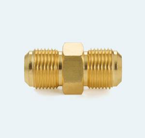 Paquete de 4 Conectores de Latón BrassBlizz de 5/8 con Unión de 7/8-14, Acoplador Roscado de 45 Grados SAE 900 PSI, Accesorio de Latón para Líneas de Aire Acondicionado, Hidráulicas, Combustible y Gas - Product Image 4