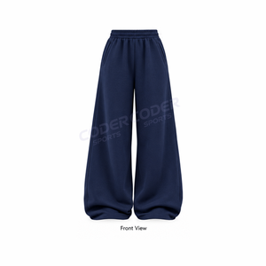 Nuevo Diseño Conjunto de Sudadera con Capucha y Pantalones de Cintura Alta con Estampado Floral Vintage para Mujer, 100% Algodón Felpa, Transpirable y Holgado - Product Image 2