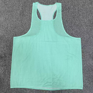 Men Breathable Lightweight <b>Running</b> <b>Singlet</b> Seamless Marathon Trail Fitness Tank Top - Product Image 4