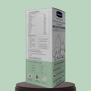 Jarabe Multivitamínico con Aminoácidos para Perros y Gatos |   Suplemento para Perros y Gatos con Sabor a Pollo que Ayuda al Crecimiento y Desarrollo General - Product Image 3