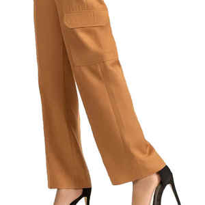 Pantalon d'hiver en toile pour femme, léger, extensible, avec cordon de serrage, poches, respirant, séchage rapide, écologique, design unique, vente en gros - Product Image 5