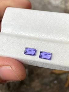Tanzanite naturelle taille octogonale, tanzanite taille octogonale facettée, fournisseur en gros, pierre précieuse calibrée taille octogonale, pierre précieuse en vrac - Product Image 6