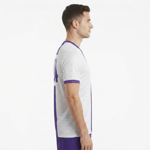 Maillot de football pour homme imprimé, vêtements de sport pour homme, maillot de football personnalisé, maillot de football pour homme à col en V, t-shirt de football en polyester - Product Image 3
