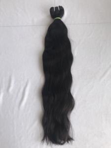 Cheveux humains indiens naturels ondulés non traités de qualité supérieure 100% premium, tissage double trame machine, prix de gros - Product Image 2