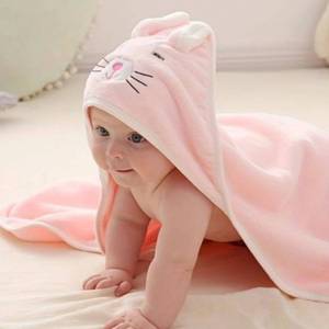 Global Exporter Organic Cotton Baby Bath <b>Wrap</b> Ultra Soft Comfortable Highly Absorbent Hooded <b>Towel</b> Wholesale Supplier - Product Image 2