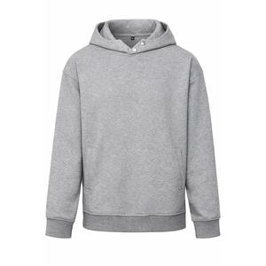 Sudadera con Capucha Personalizada, Estampada, de Forro Polar, Holgada, Informal, de Poliéster/Algodón, para Hombre, Cálida, de Invierno, Estilo Urbano - Product Image 1