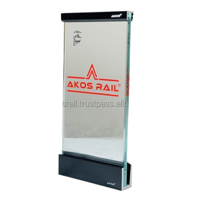 Sistema de canal continuo de alta resistencia Barandillas de aluminio duraderas para balcón Piscina Escaleras Apartamentos Hospitales Hoteles - Product Image 1