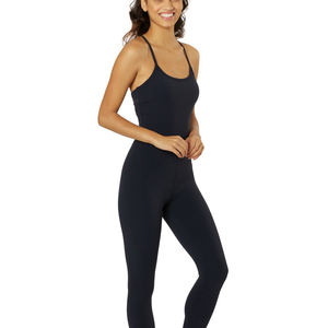 Body de una pieza liso para mujer, ropa personalizada al por mayor, fabricante personalizado, body sin costuras para mujer, mono para mujer - Product Image 1