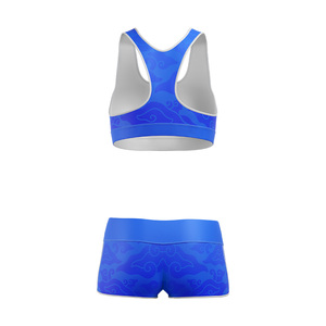 Conjunto Deportivo de Dos Piezas, Diseño 2026, Top Deportivo con Espalda Cruzada y Pantalones Cortos, Colección de Ropa Deportiva de Alto Rendimiento - Product Image 2