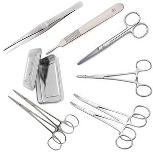 ชุดอุปกรณ์ขลิบหนังหุ้มปลายอวัยวะเพศชายแบบทำมือ น้ำหนักเบา ผลิตจากสแตนเลสสตีล สีเงิน ใช้ซ้ำได้ สำหรับการผ่าตัดทั่วไป โดย Grip Surgical - Product Image 5