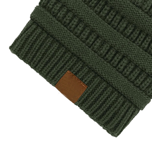 Unisex Knit Beanie Hat Soft Loose Fit <b>Winter</b> <b>Cap</b> Casual Warm Skull <b>Cap</b> Fashion Headwear for Women Men Daily Street Wear - Product Image 5