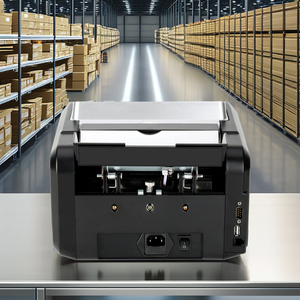 Machine à compter l'argent multi-devises à grande vitesse de qualité professionnelle P89 avec détecteur de faux billets CIS et imprimante, compteur de valeur - Product Image 3
