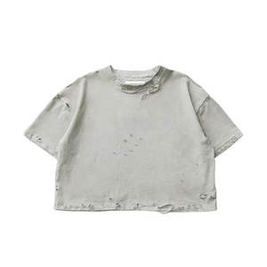 Nouveauté T-shirt pour homme de haute qualité respirant et délavé, 100% coton, personnalisable, style unique - Product Image 1
