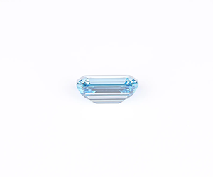 Diamante Cultivado en Laboratorio de 2.00 Quilates, Corte Esmeralda, Azul Intenso, Claridad VS1, Pulido Excelente, Gema CVD Premium, Piedra de Joyería de Lujo - Product Image 5