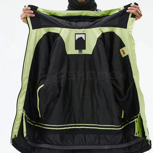 Traje de Esquí Deportivo con Capucha para Hombre, Abrigo de Invierno Cálido, Transpirable, Impermeable, Cortavientos, con Cordón Ajustable y Forro Térmico Thinsulate - Product Image 4