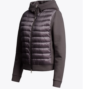 Windproof Hooded Para <b>Jumper</b> Down Puffer Jacket For Women <b>Thick</b> Fleece Polyester Padded Hybrid Puffer Down Para <b>Jumper</b> Jackets - Product Image 1