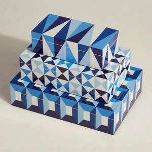 Premium Design Resin inlay Jewellery Box Resin craft Resin Box Resin storage Box at best Price - Product Image 1