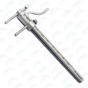 Jauge orthodontique dentaire premium pour instruments dentaires, réglable en hauteur, pour brackets - Product Image 2