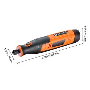 Kit d'outils rotatifs sans fil 73 pièces DC4V, mini-outil électrique portable, 5 vitesses, 7000-20000 tr/min, pour usage polyvalent DIY - Product Image 5
