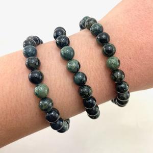 Natural Kambaba Jasper <b>Bracelet</b> Green Jasper <b>Beaded</b> <b>Bracelet</b> For Healing Reiki Energy Jewelry Wholesale 8mm - Product Image 3