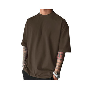2025 New Collection Men's Oversized <b>Half</b> <b>Sleeve</b> <b>T</b>-<b>Shirts</b> Comfortable Cotton Breathable <b>T</b>-<b>Shirt</b> for Adults - Product Image 6