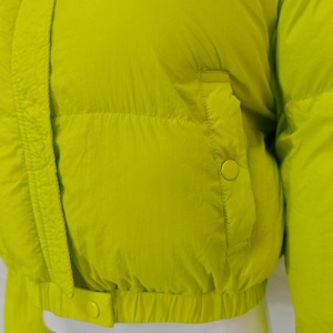 Custom Unisex Cropped Puffer <b>Jacket</b>, <b>Hooded</b> Quilted Winter Coat, Lightweight Warm <b>Padded</b> <b>Jacket</b> for Women - Product Image 5