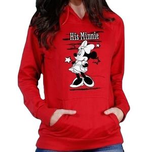 Nueva llegada sudaderas con capucha para mujer tela polar manga larga Casual forrado último diseño y Color precio barato MOQ bajo ropa de sudor - Product Image 3