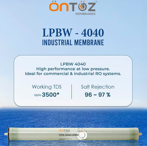 Marca personalizada ONTOZ Membrana RO LPBW 4040 Membranas RO de baja presión de alto rendimiento para maquinaria de tratamiento de agua - Product Image 5