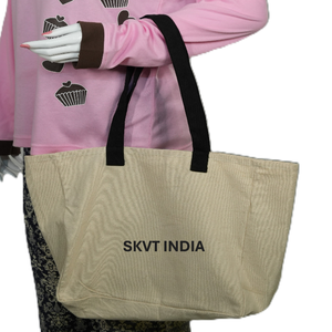 Sac en coton personnalisé écologique avec logo imprimé, réutilisable, en toile blanche, adapté aux enfants, pas cher, pour le shopping promotionnel DIY - Product Image 6