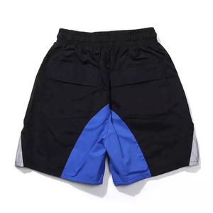 Pantalones cortos de playa de lona de cintura media para hombre con logotipo personalizado 2025, pantalones cortos deportivos informales con estampado de sublimación para correr de alta calidad - Product Image 5