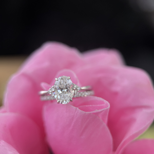 IGI Certified Bridal Jewelry Oval <b>Diamond</b> <b>Ring</b> 14K White Gold 1.60ct D VS1 IGI Engagement <b>Ring</b> - Product Image 1