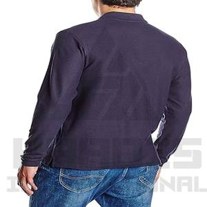 T-shirts à manches longues personnalisés pour hommes, best-sellers, t-shirts de yoga pour hommes, t-shirts à manches longues unis noirs pour hommes - Product Image 5