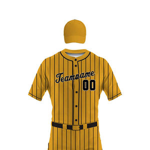 Conjunto de Uniforme de Béisbol de Alta Calidad, Transpirable, Diseño por Sublimación, Impresión de Logotipo Personalizado, Ropa de Equipo - Product Image 5