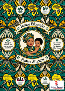 Tela africana estampada de alta calidad, Ankara, textil personalizado, fabricante OEM ODM, venta al por mayor, Día Internacional de la Mujer - Product Image 3